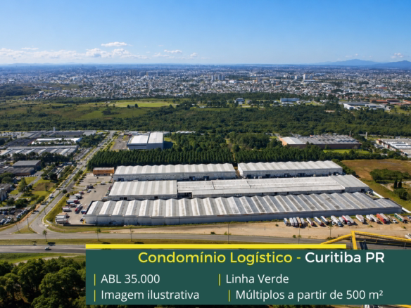 Encontre aluguel de galpões em Curitiba PR com docas, piso industrial, infraestrutura completa e acesso às principais rodovias do Paraná.