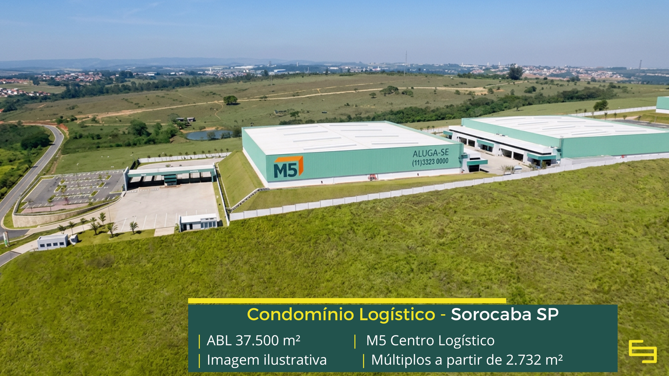Aluguel de galpões em Sorocaba SP Aluguel de Galpões em Sorocaba SP - M5 Centro Logístico. Galpões com Pé direito livre de 12 metros, piso para 8 toneladas, nivelado a laser.