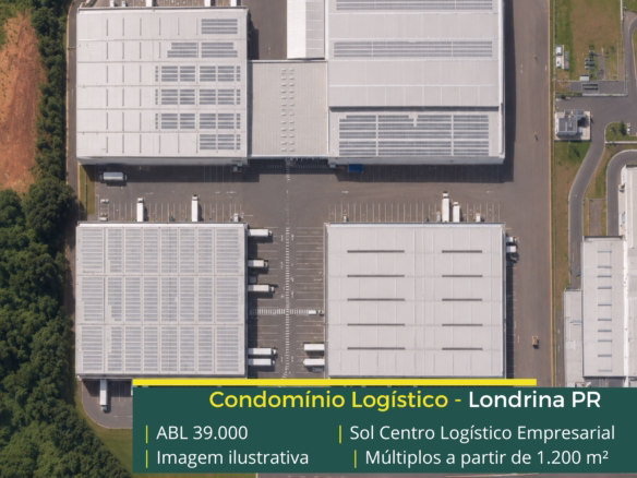Galpões para alugar em Londrina ideal para operações logísticas e industriais, com estrutura moderna e localização privilegiada.