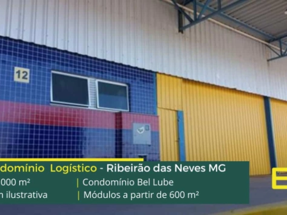 Locação de Galpão em Ribeirão das Neves