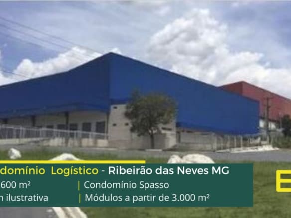 Galpões em Ribeirão das Neves