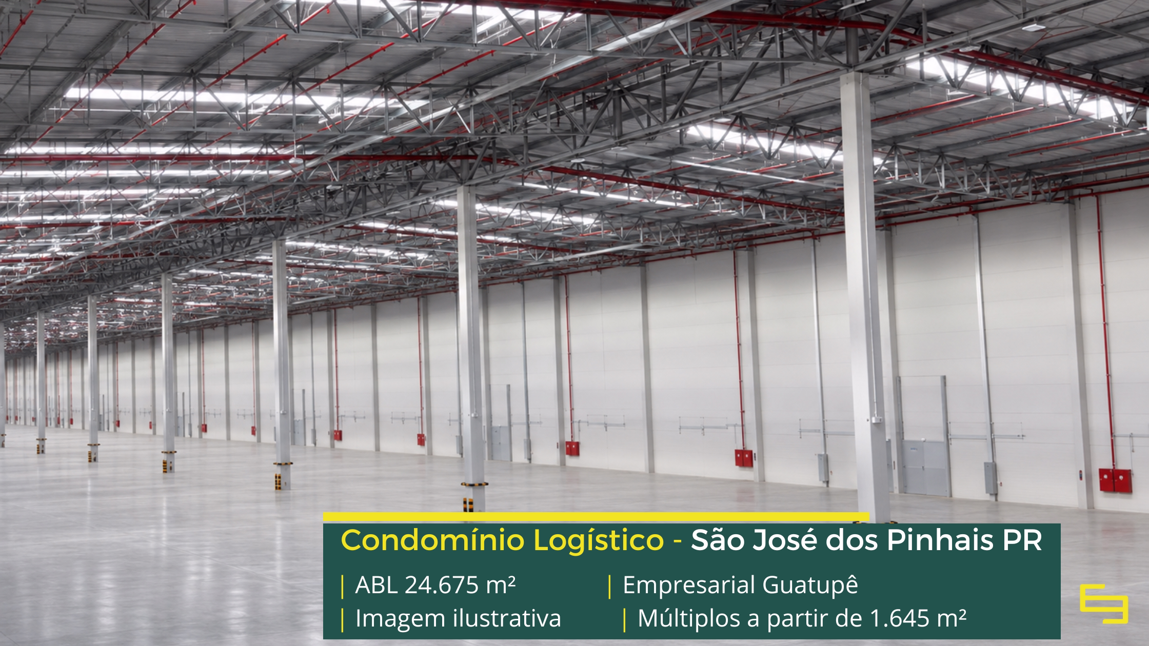 Locação de galpões em São José dos Pinhais Locação de galpões em São José dos Pinhais com módulos modernos, infraestrutura completa e localização privilegiada para sua operação.