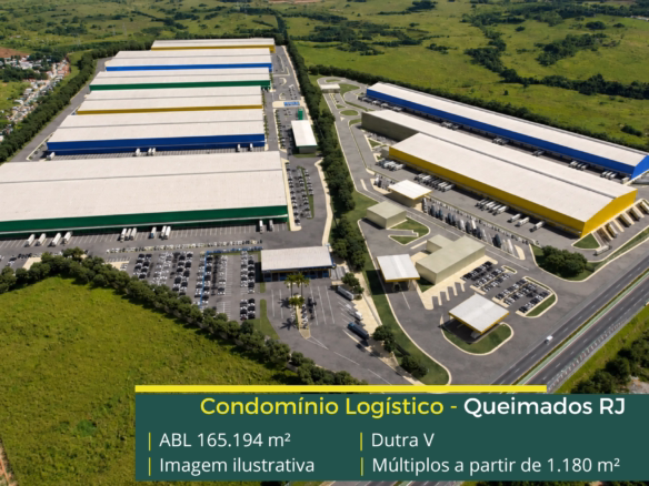 Aluguel de galpões em Queimados RJ com condomínios logísticos de alto padrão, ideais para empresas que valorizam agilidade e eficiência.