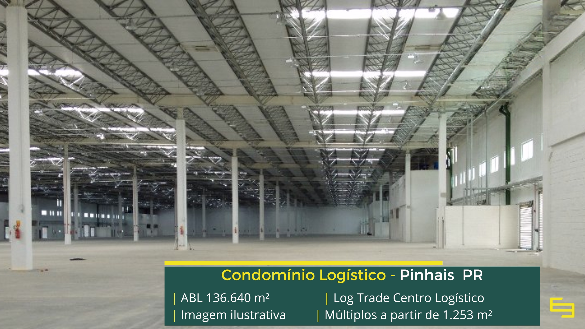 Aluguel de galpão em Pinhais PR Aluguel de galpão em Pinhais PR com módulos logísticos modernos, estrutura de alto padrão e excelente conectividade para sua operação.