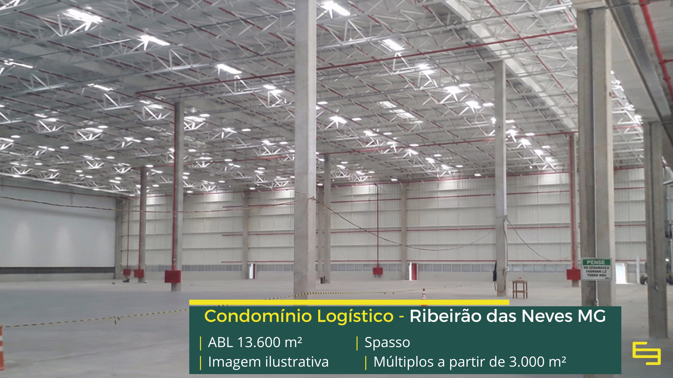 Galpão para alugar em Ribeirão das Neves Galpão para alugar em Ribeirão das Neves com infraestrutura excelente e conectividade para atender operações logísticas de todos os portes.