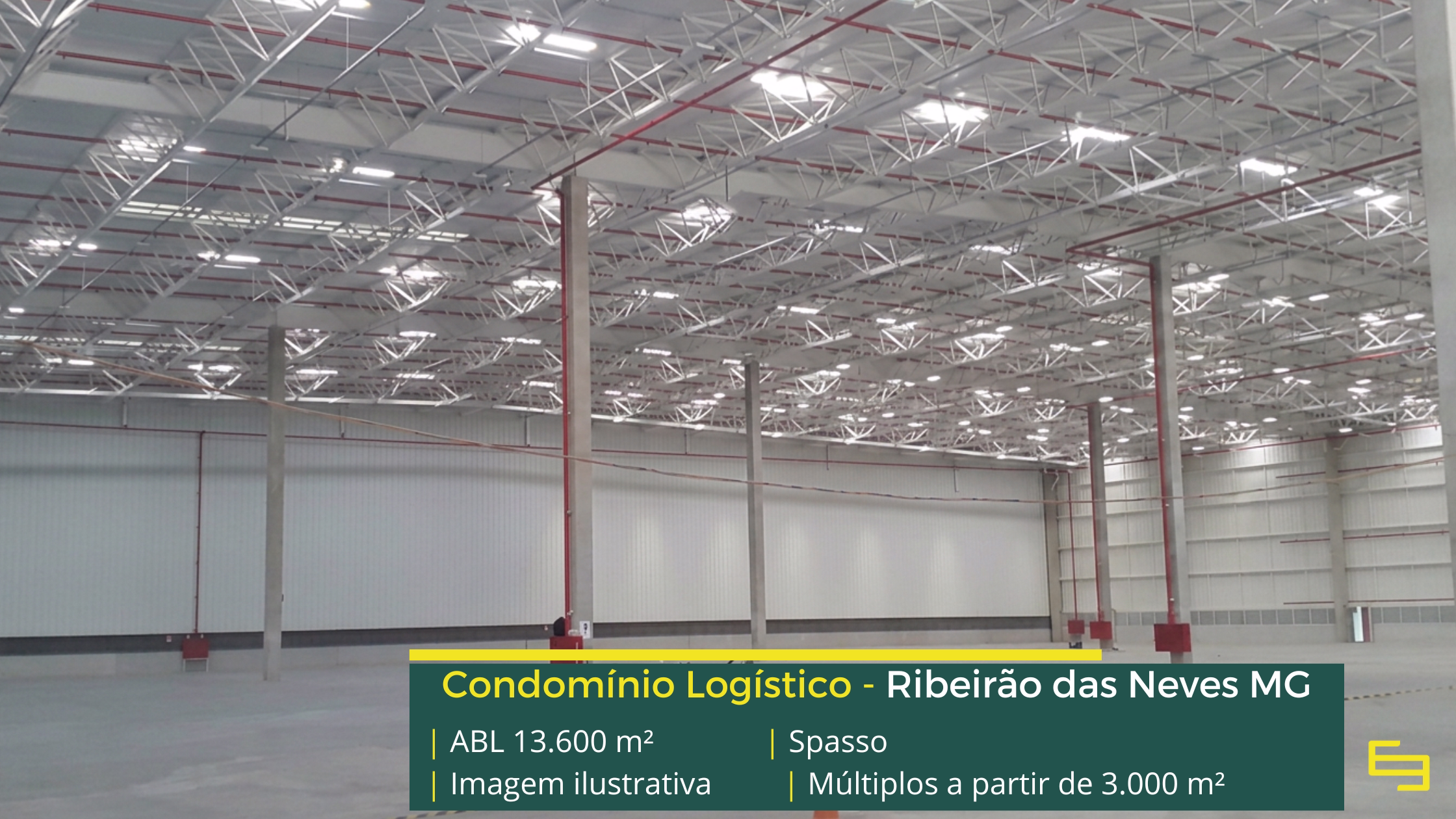Galpão para alugar em Ribeirão das Neves Galpão para alugar em Ribeirão das Neves com infraestrutura excelente e conectividade para atender operações logísticas de todos os portes.