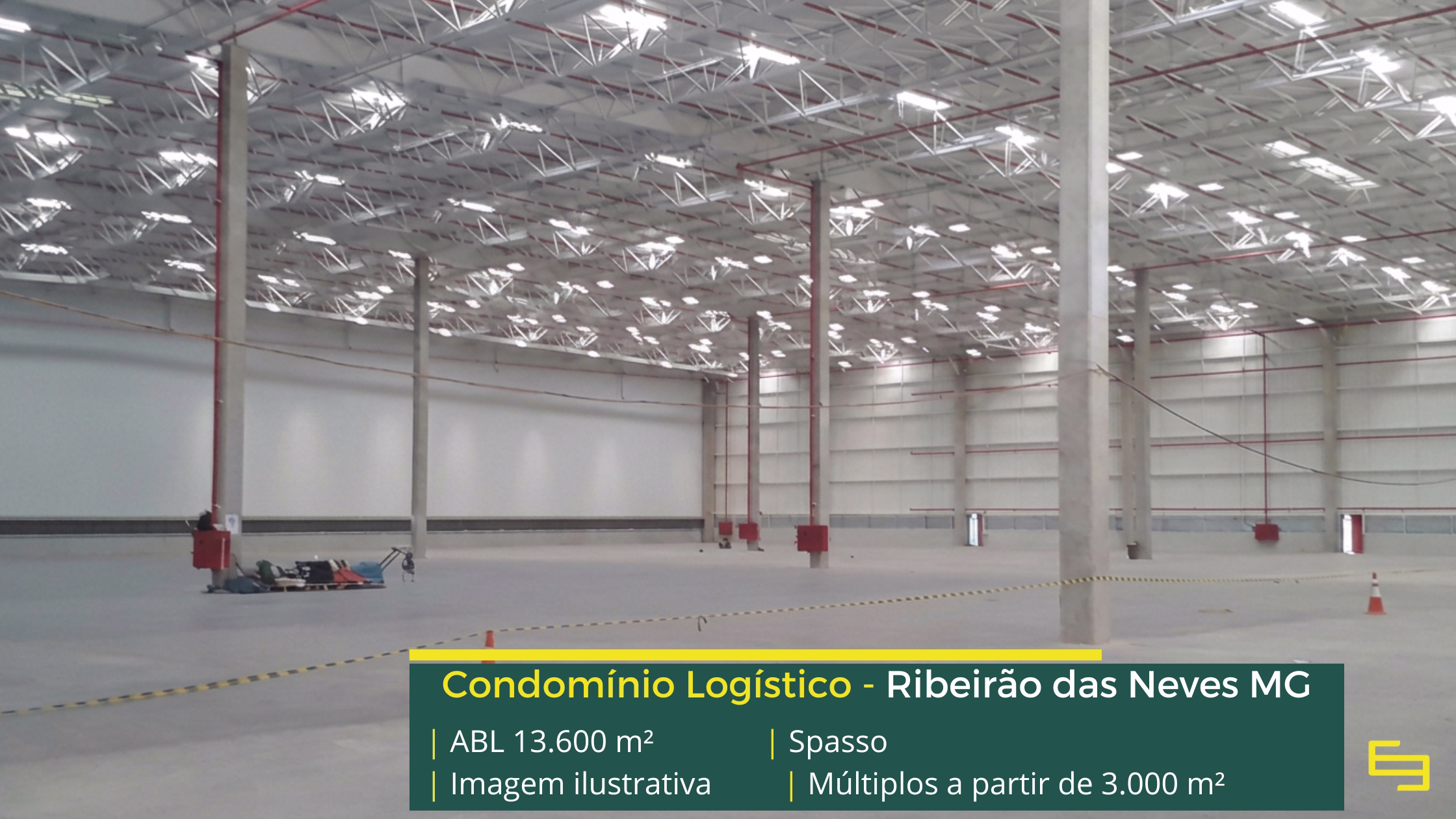Galpão para alugar em Ribeirão das Neves Galpão para alugar em Ribeirão das Neves com infraestrutura excelente e conectividade para atender operações logísticas de todos os portes.