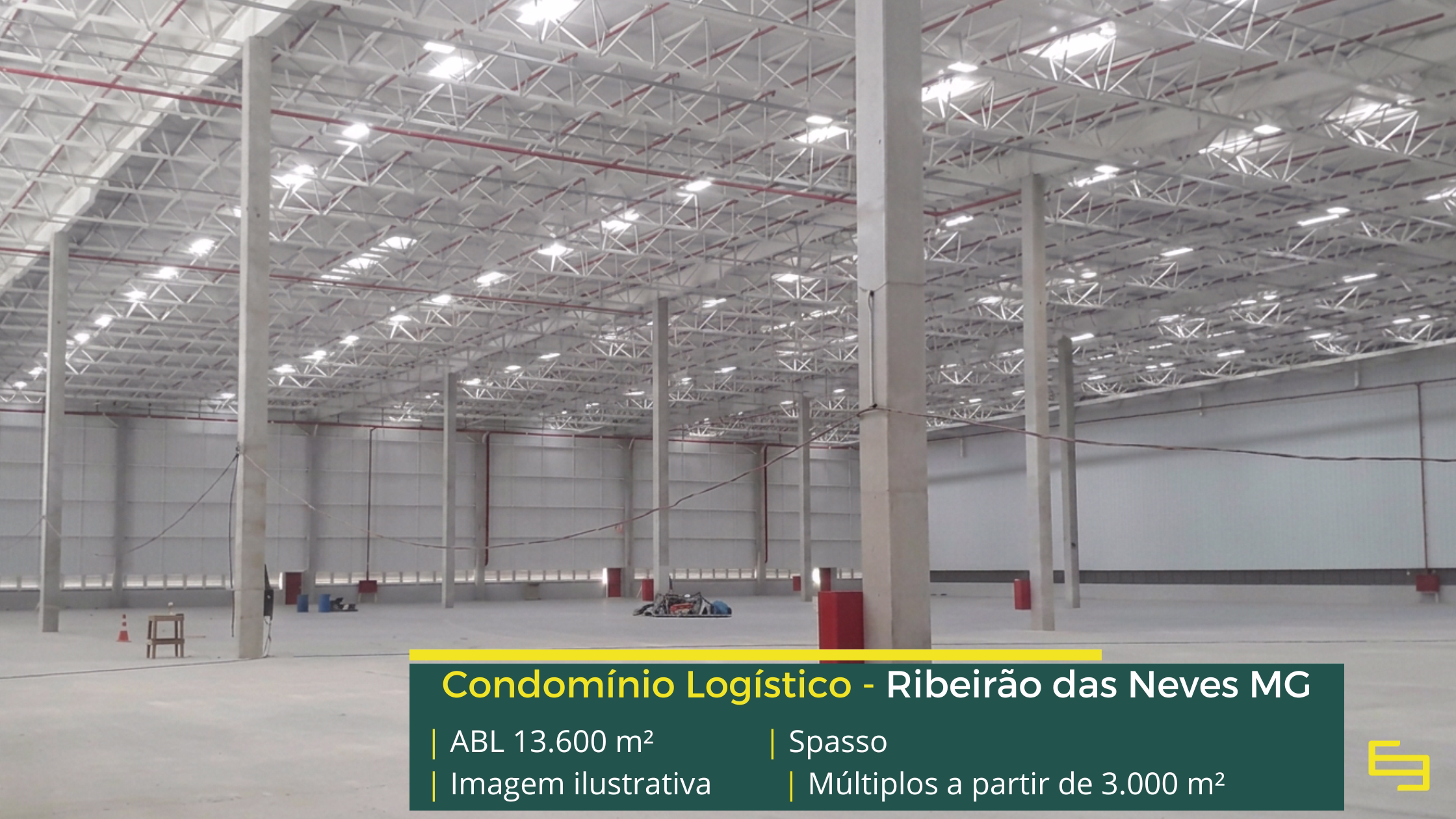 Galpão para alugar em Ribeirão das Neves Galpão para alugar em Ribeirão das Neves com infraestrutura excelente e conectividade para atender operações logísticas de todos os portes.
