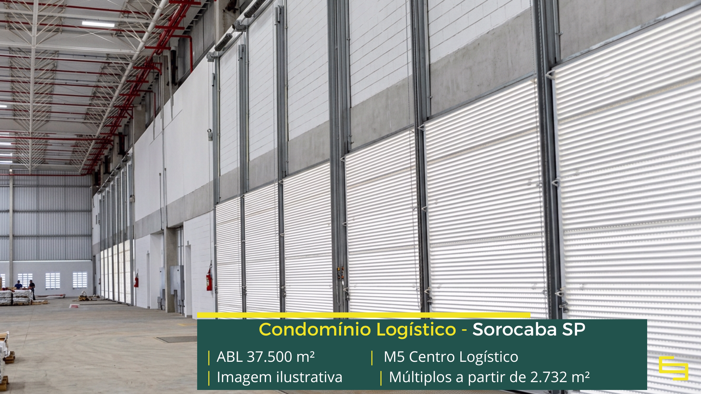 Aluguel de galpões em Sorocaba SP Aluguel de Galpões em Sorocaba SP - M5 Centro Logístico. Galpões com Pé direito livre de 12 metros, piso para 8 toneladas, nivelado a laser.