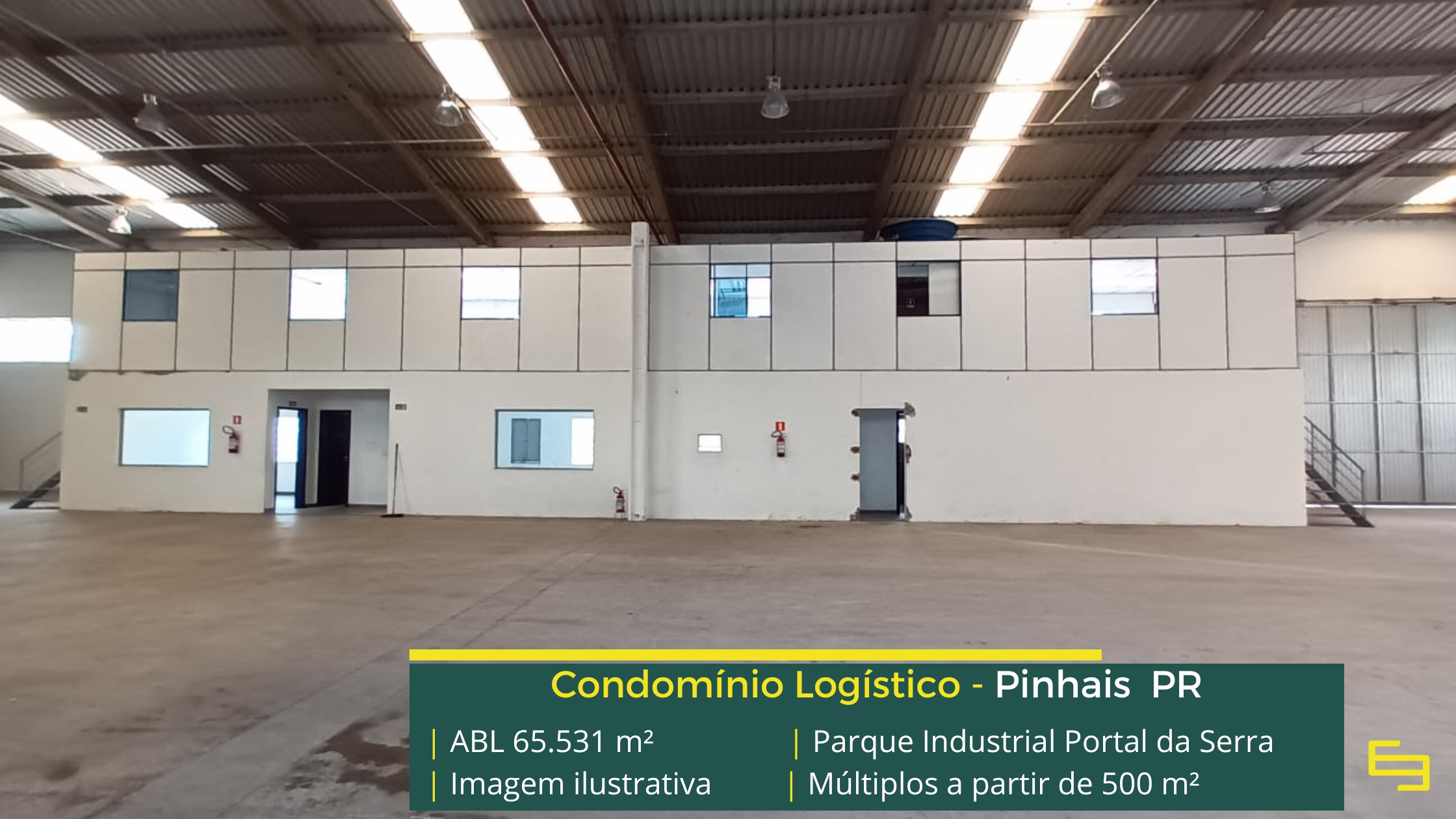 Galpão para alugar em Pinhais Galpão para alugar em Pinhais em condomínios logísticos com estrutura de alto padrão para armazenagem, distribuição e operações industriais.