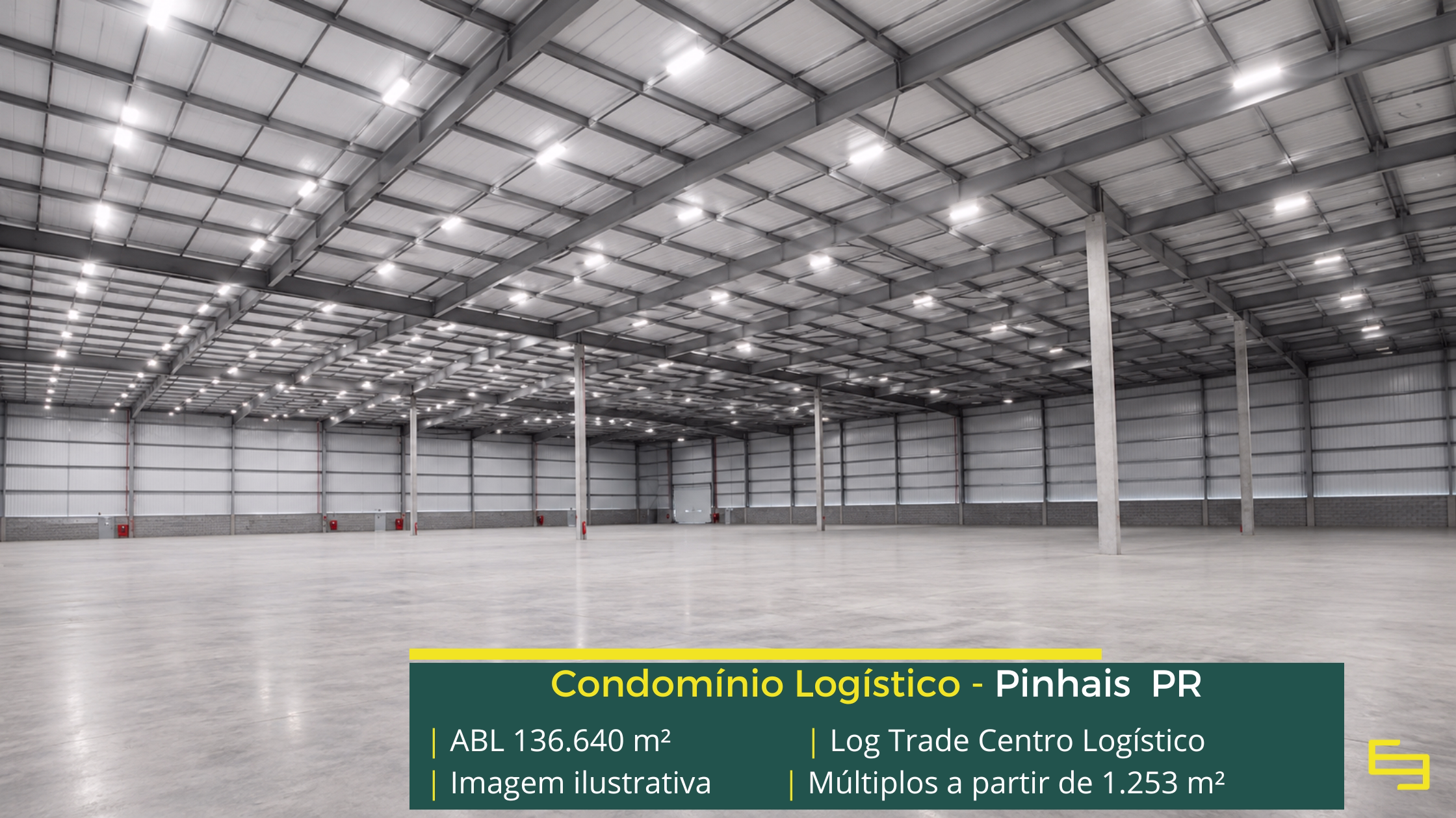 Aluguel galpão em Pinhais PR Aluguel de galpão em Pinhais PR com módulos logísticos modernos, estrutura de alto padrão e excelente conectividade para sua operação.