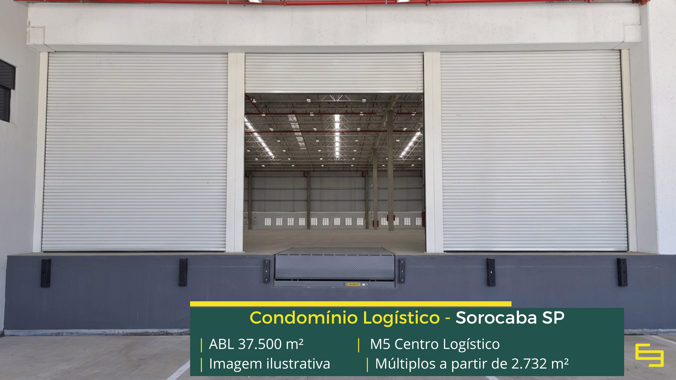 Aluguel de galpões em Sorocaba SP Aluguel de Galpões em Sorocaba SP - M5 Centro Logístico. Galpões com Pé direito livre de 12 metros, piso para 8 toneladas, nivelado a laser.