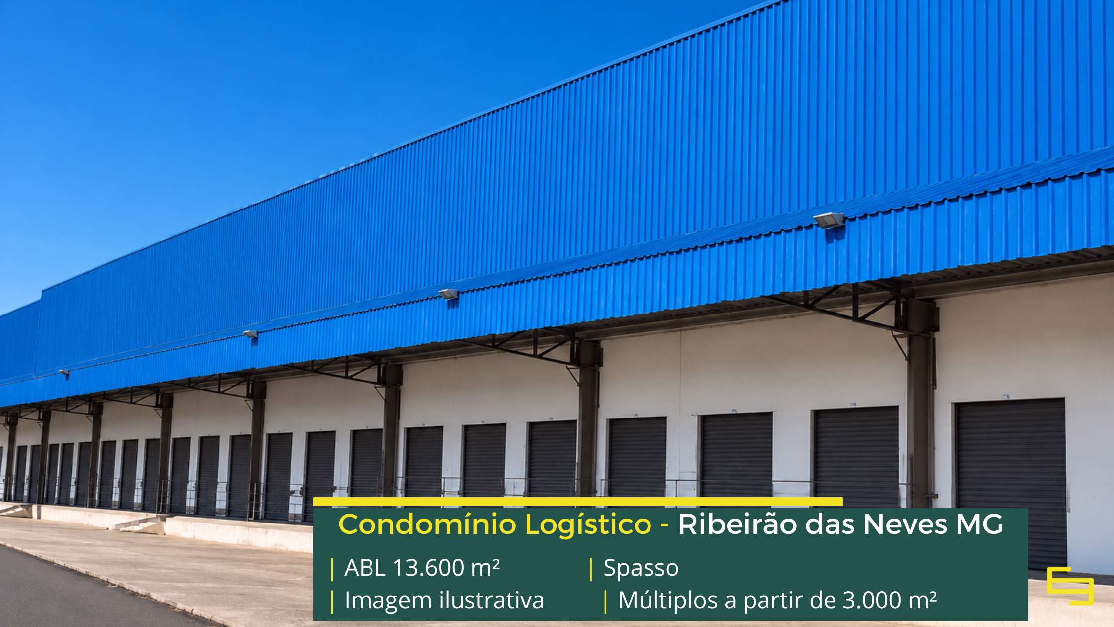 Galpão para alugar em Ribeirão das Neves Galpão para alugar em Ribeirão das Neves com infraestrutura excelente e conectividade para atender operações logísticas de todos os portes.