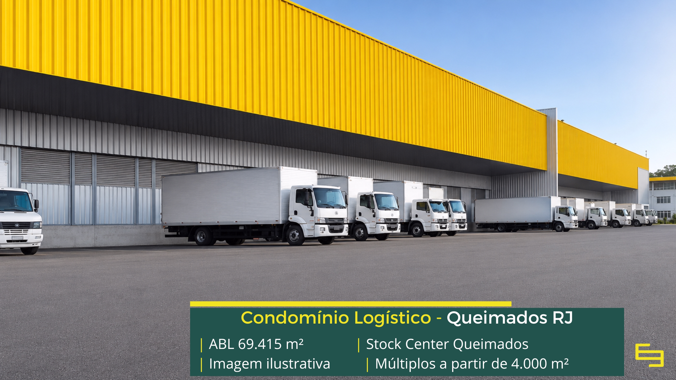 Galpões para alugar em Queimados RJ Galpões para alugar em Queimados RJ com docas, pé-direito elevado, segurança 24 horas e localização estratégica.