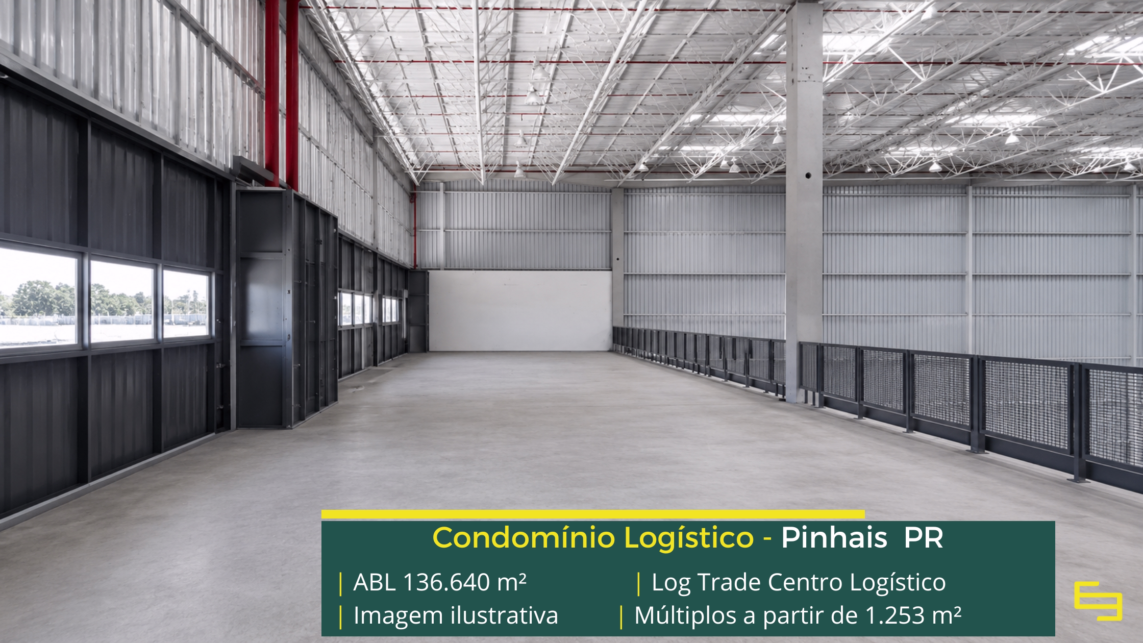 Aluguel de galpão Pinhais PR Aluguel de galpão em Pinhais PR com módulos logísticos modernos, estrutura de alto padrão e excelente conectividade para sua operação.