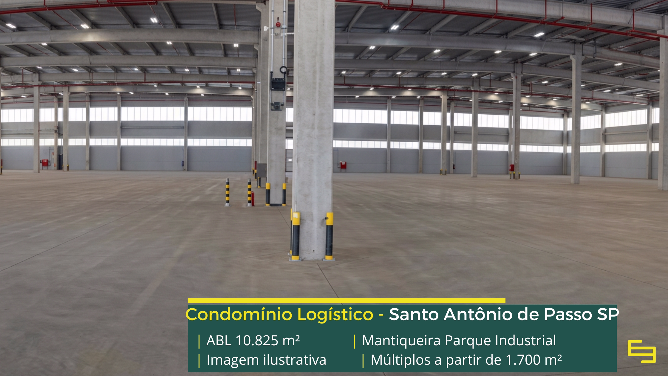 Galpão em Santo Antônio de Posse preparado para armazenagem, distribuição e indústria, com alto padrão construtivo e excelente conectividade.