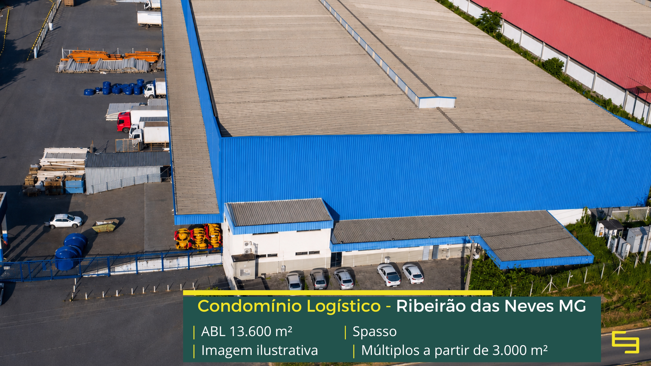 Galpão para alugar em Ribeirão das Neves Galpão para alugar em Ribeirão das Neves com infraestrutura excelente e conectividade para atender operações logísticas de todos os portes.