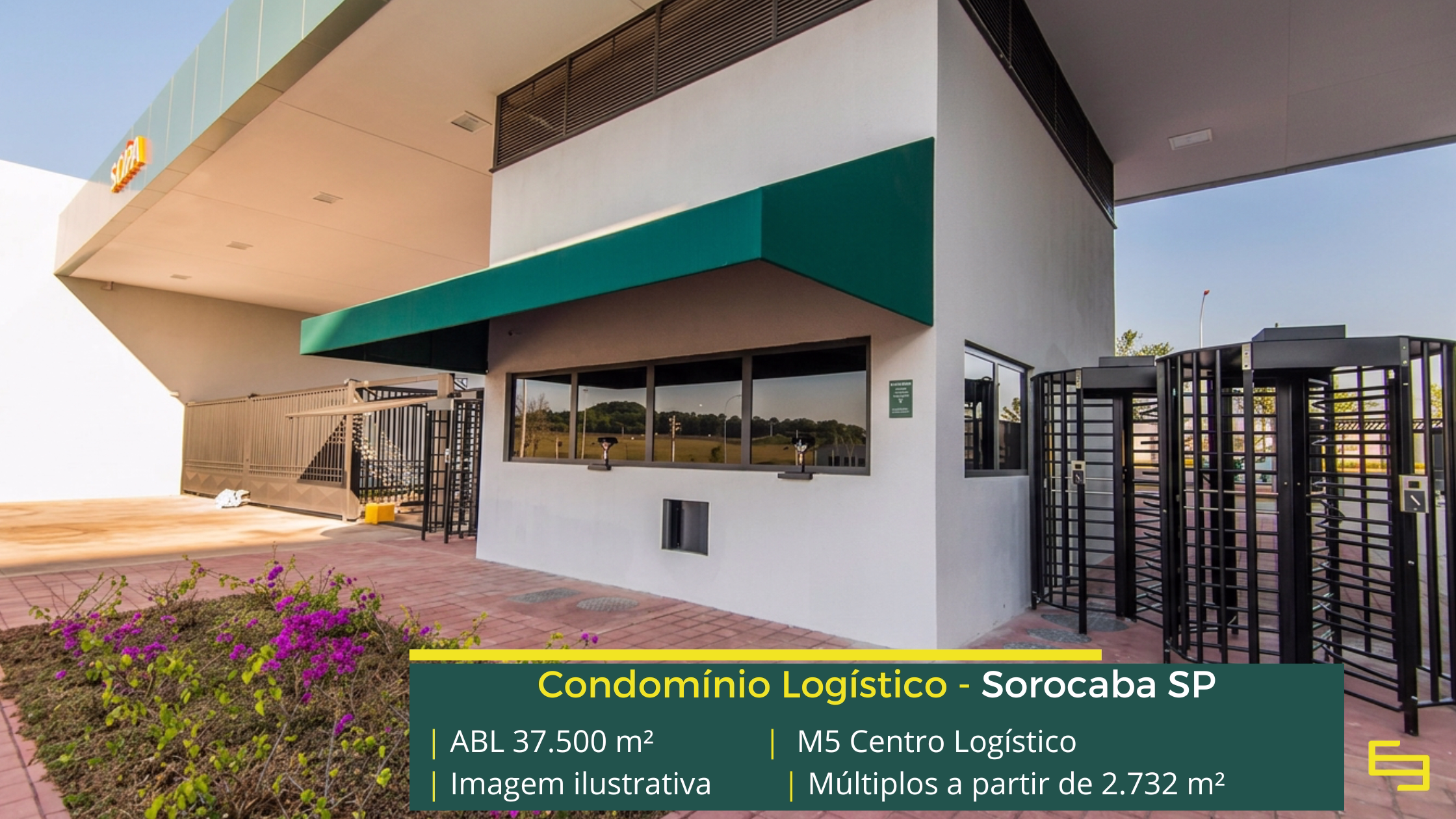 Aluguel de galpões em Sorocaba SP Aluguel de Galpões em Sorocaba SP - M5 Centro Logístico. Galpões com Pé direito livre de 12 metros, piso para 8 toneladas, nivelado a laser.