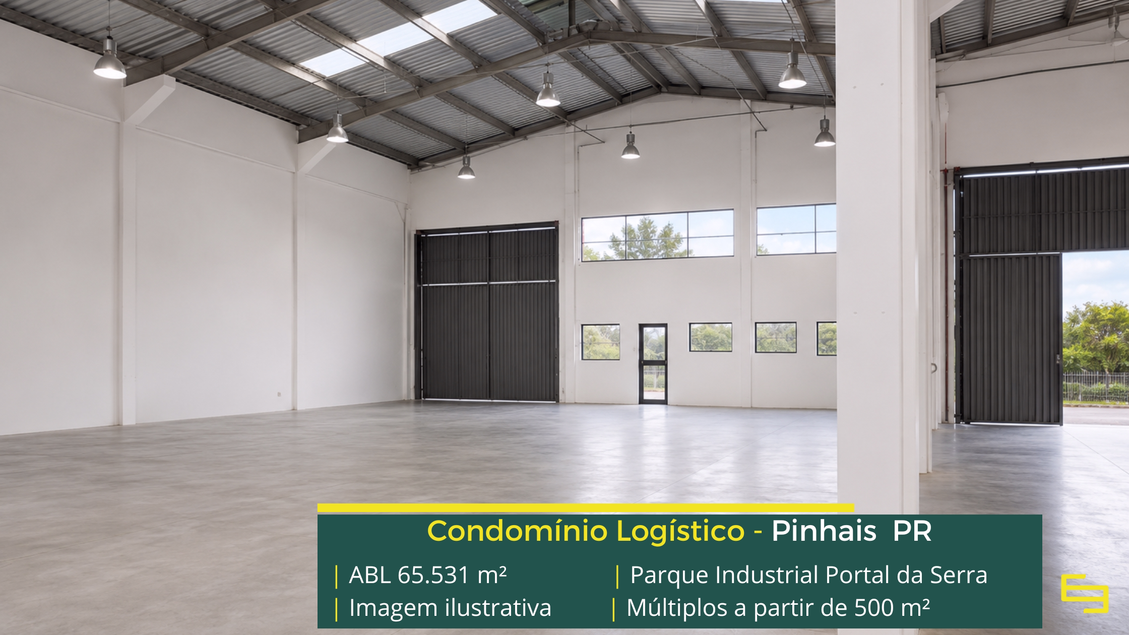 Galpão para alugar em Pinhais Galpão para alugar em Pinhais em condomínios logísticos com estrutura de alto padrão para armazenagem, distribuição e operações industriais.
