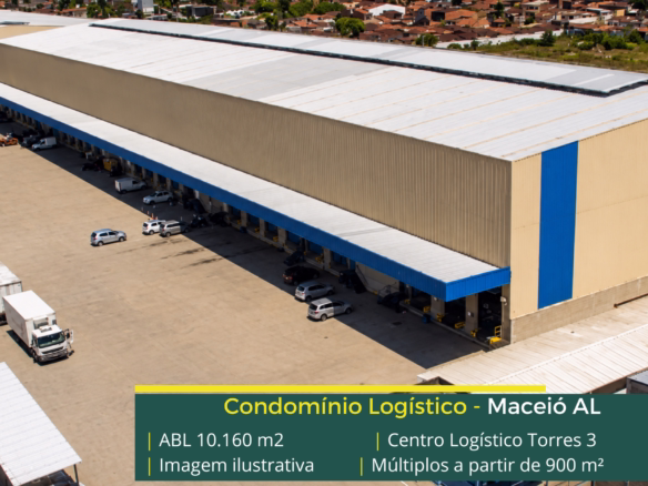 Galpão em Maceió AL com localização estratégica, infraestrutura moderna e excelente acesso para operações logísticas.