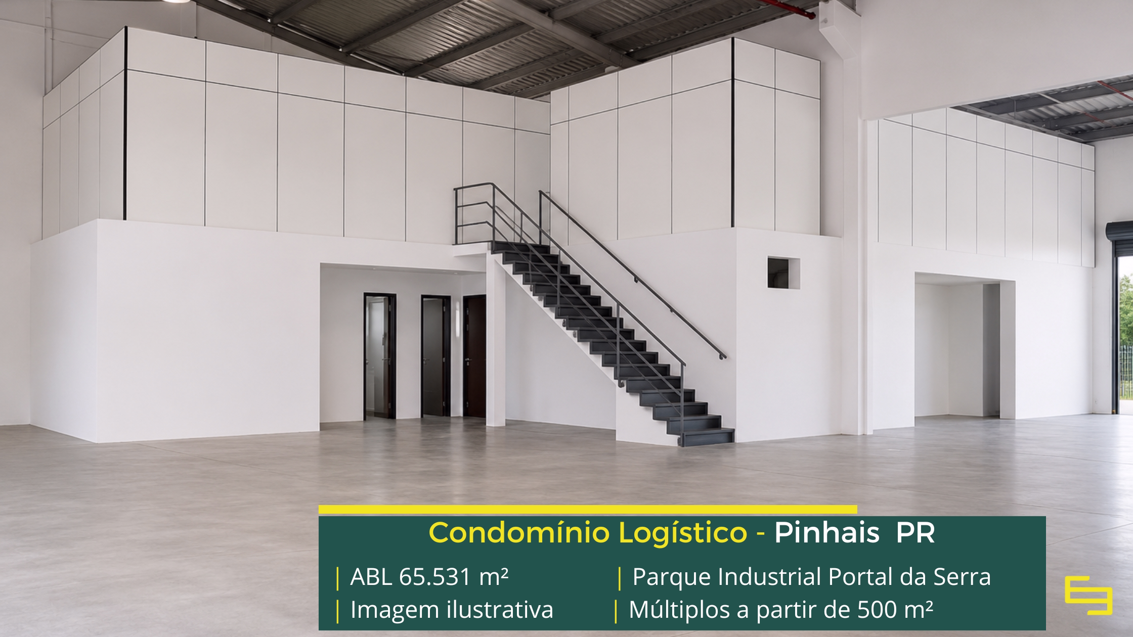 Galpão para alugar em Pinhais Galpão para alugar em Pinhais em condomínios logísticos com estrutura de alto padrão para armazenagem, distribuição e operações industriais.