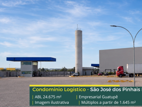 Locação de galpões em São José dos Pinhais com módulos modernos, infraestrutura completa e localização privilegiada para sua operação.