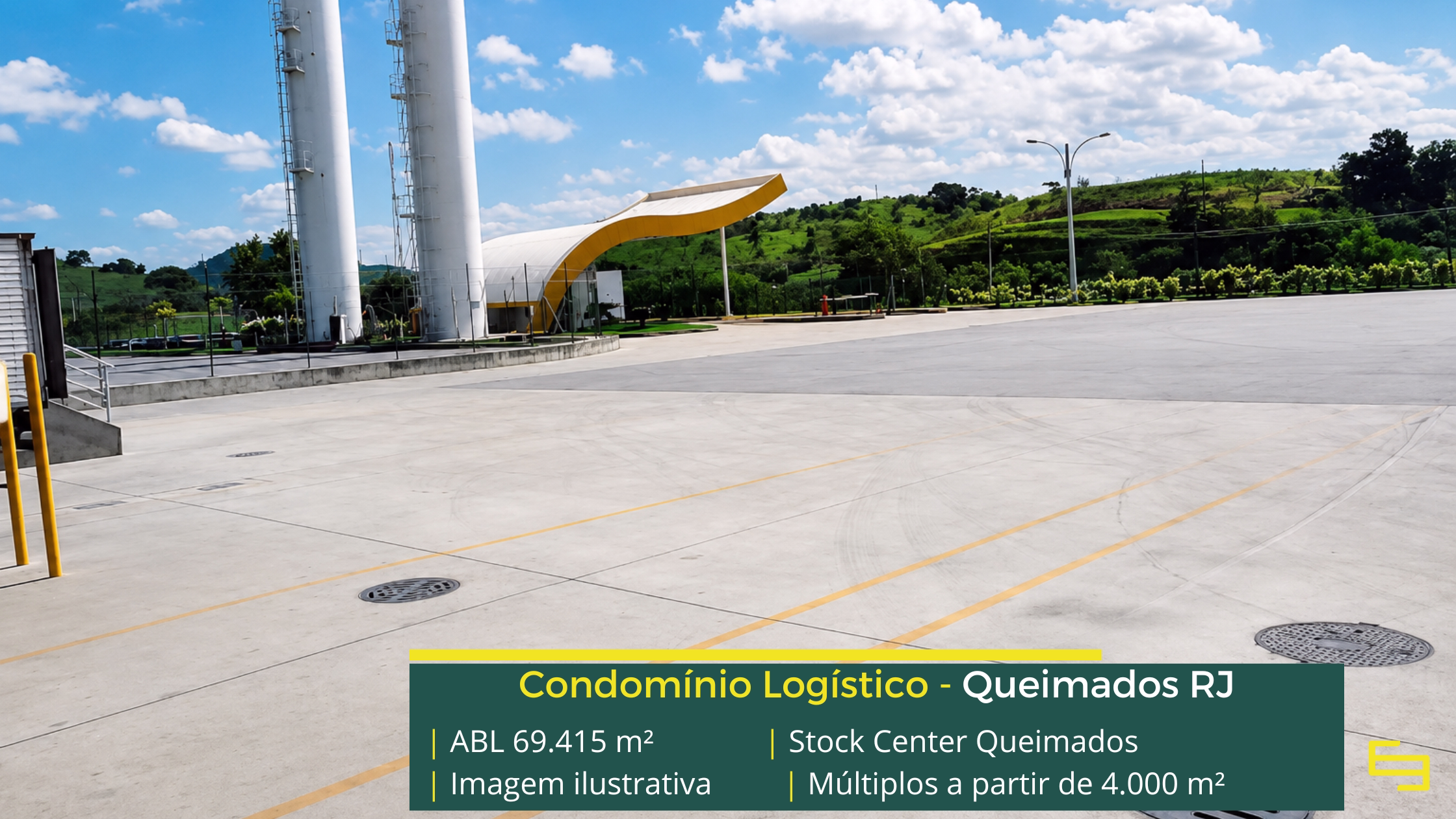 Galpões para alugar em Queimados RJ Galpões para alugar em Queimados RJ com docas, pé-direito elevado, segurança 24 horas e localização estratégica.
