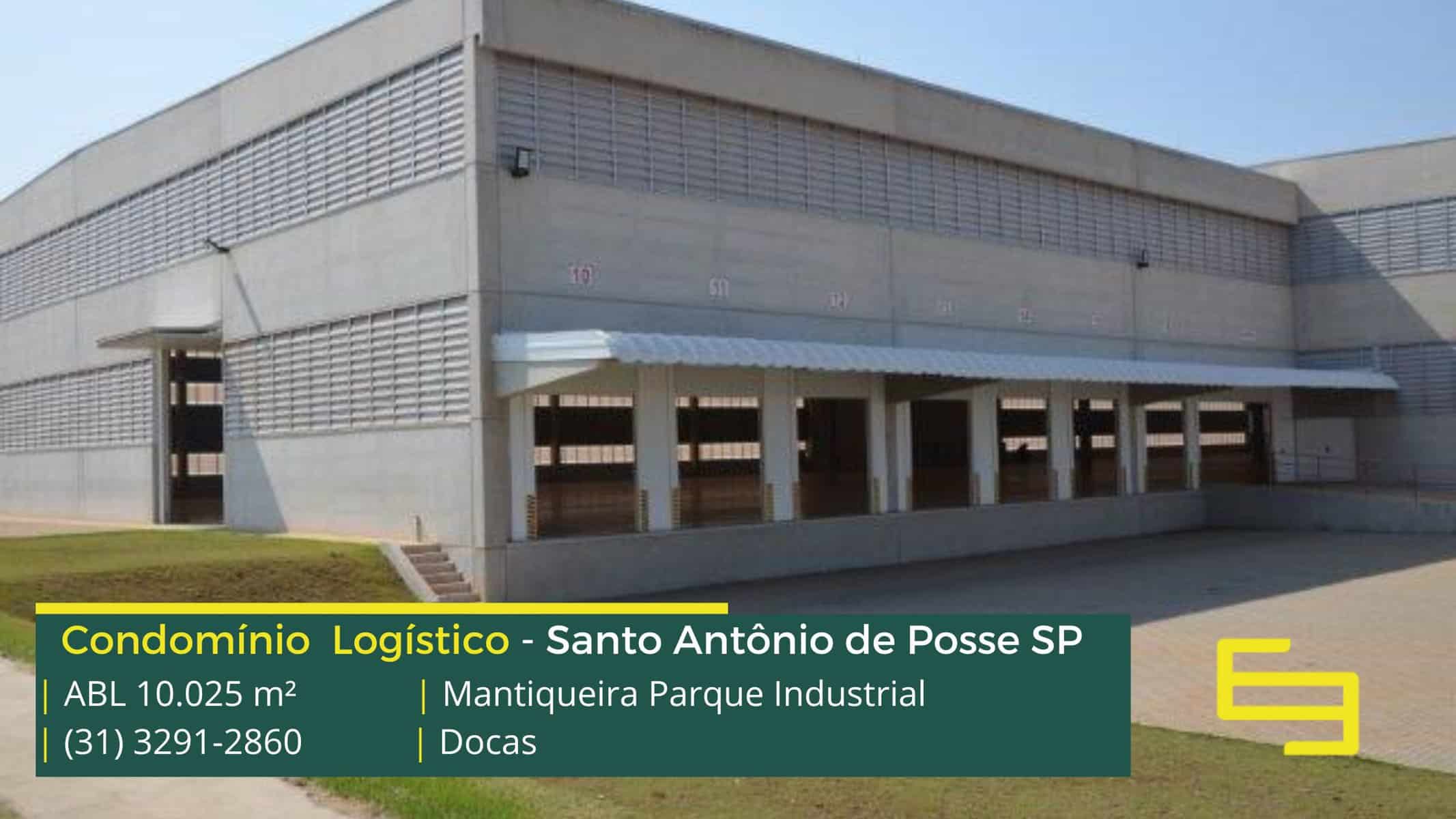 Galpão em Santo Antônio de Posse - Mantiqueira Parque Industrial