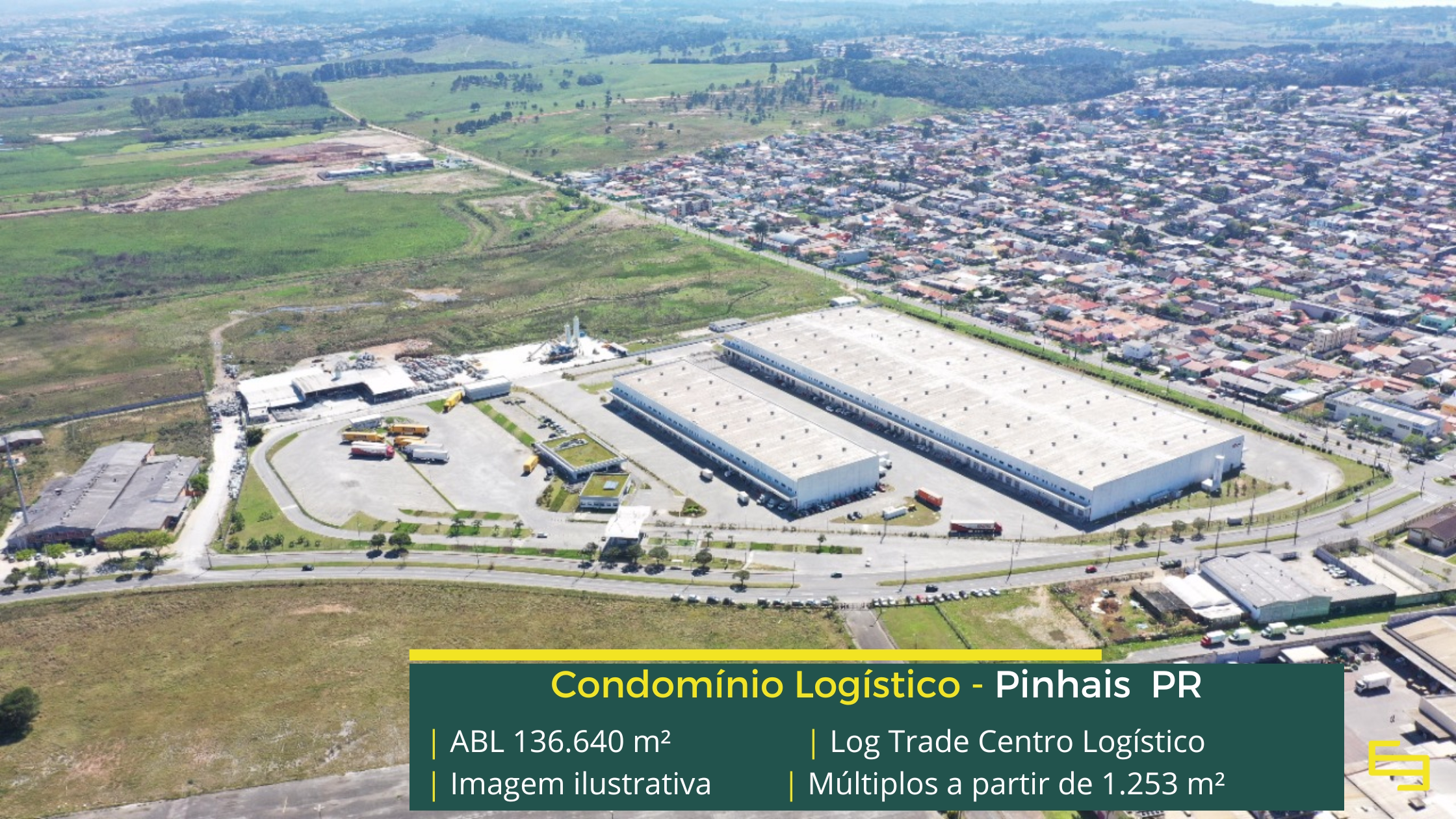 Aluguel de galpão em Pinhais PR Aluguel de galpão em Pinhais PR com módulos logísticos modernos, estrutura de alto padrão e excelente conectividade para sua operação.