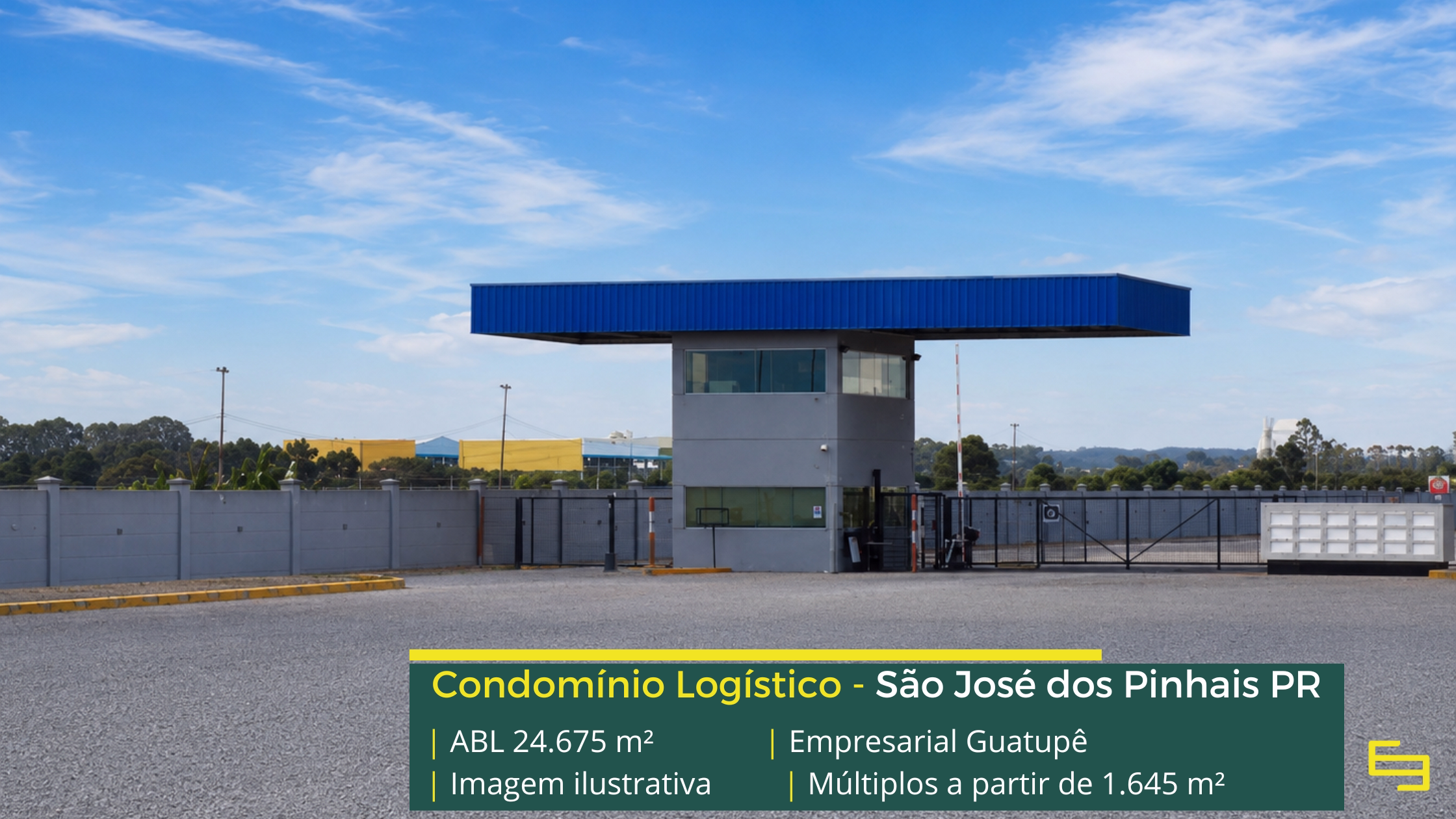 Locação de galpões em São José dos Pinhais Locação de galpões em São José dos Pinhais com módulos modernos, infraestrutura completa e localização privilegiada para sua operação.