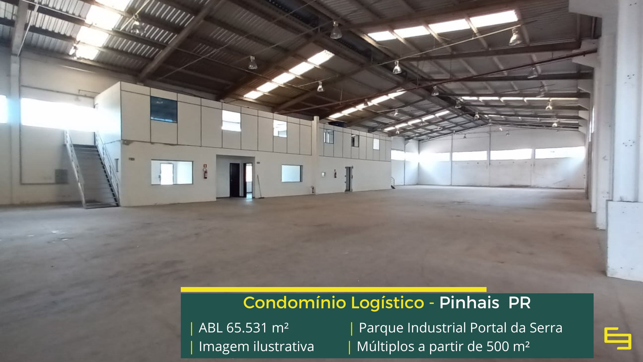 Galpão para alugar em Pinhais Galpão para alugar em Pinhais em condomínios logísticos com estrutura de alto padrão para armazenagem, distribuição e operações industriais.