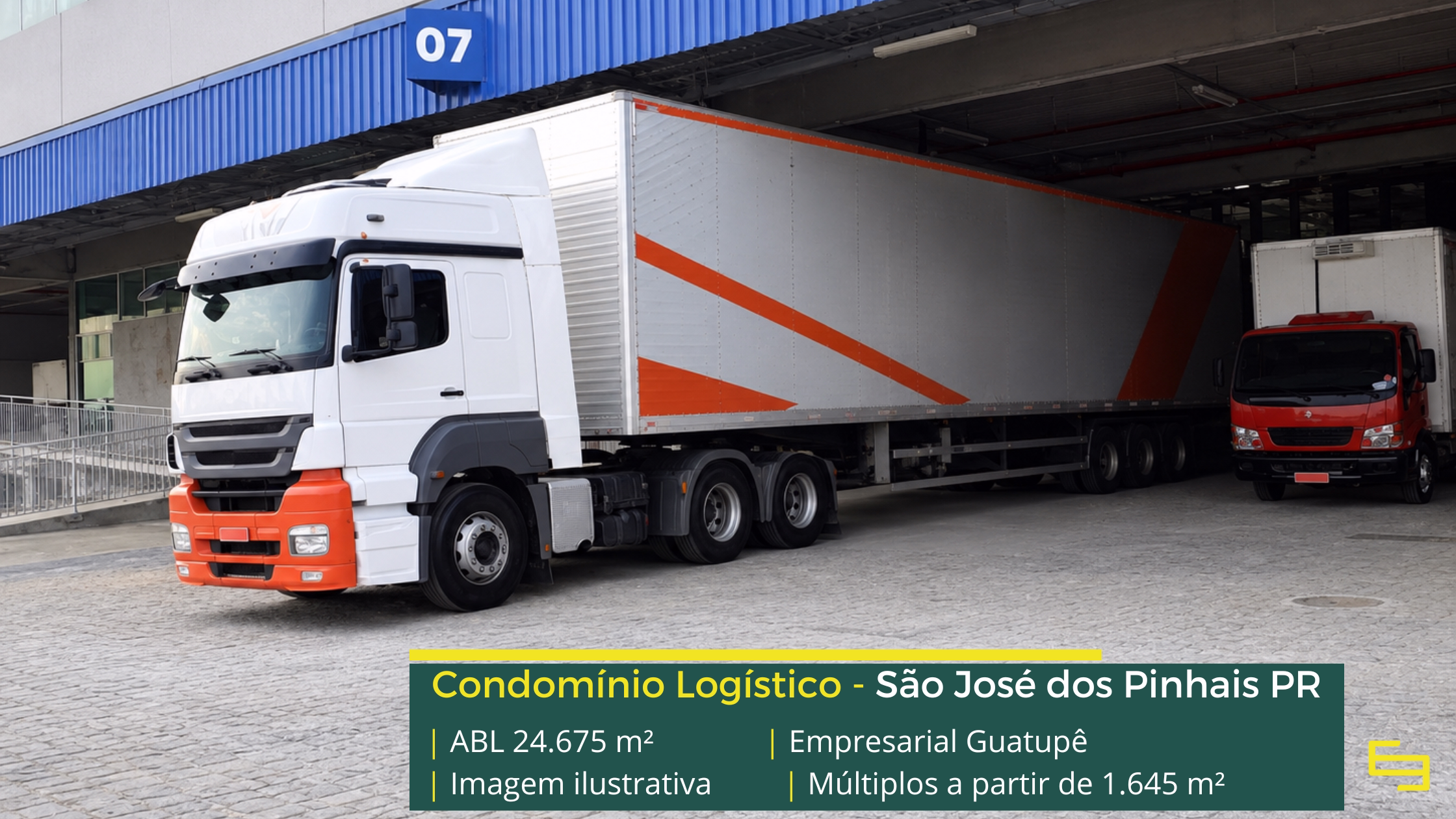 Locação de galpões em São José dos Pinhais Locação de galpões em São José dos Pinhais com módulos modernos, infraestrutura completa e localização privilegiada para sua operação.