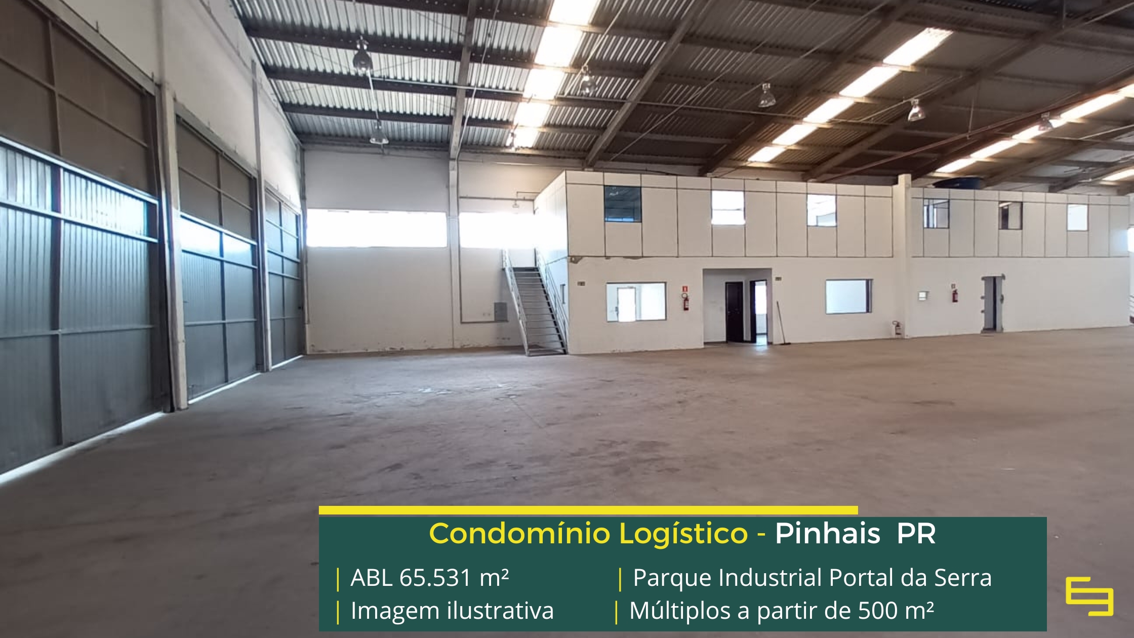 Galpão para alugar em Pinhais Galpão para alugar em Pinhais em condomínios logísticos com estrutura de alto padrão para armazenagem, distribuição e operações industriais.