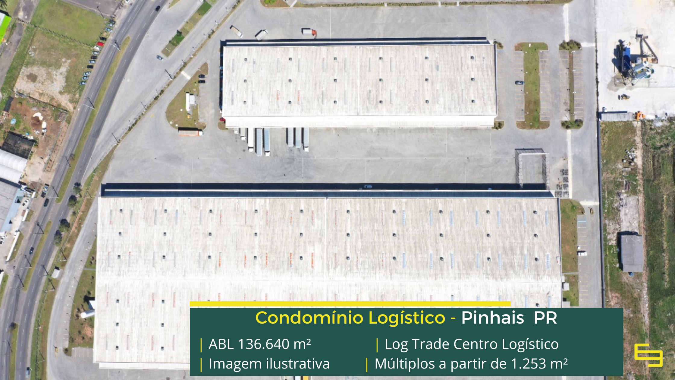 Aluguel de galpão em Pinhais PR Aluguel de galpão em Pinhais PR com módulos logísticos modernos, estrutura de alto padrão e excelente conectividade para sua operação.