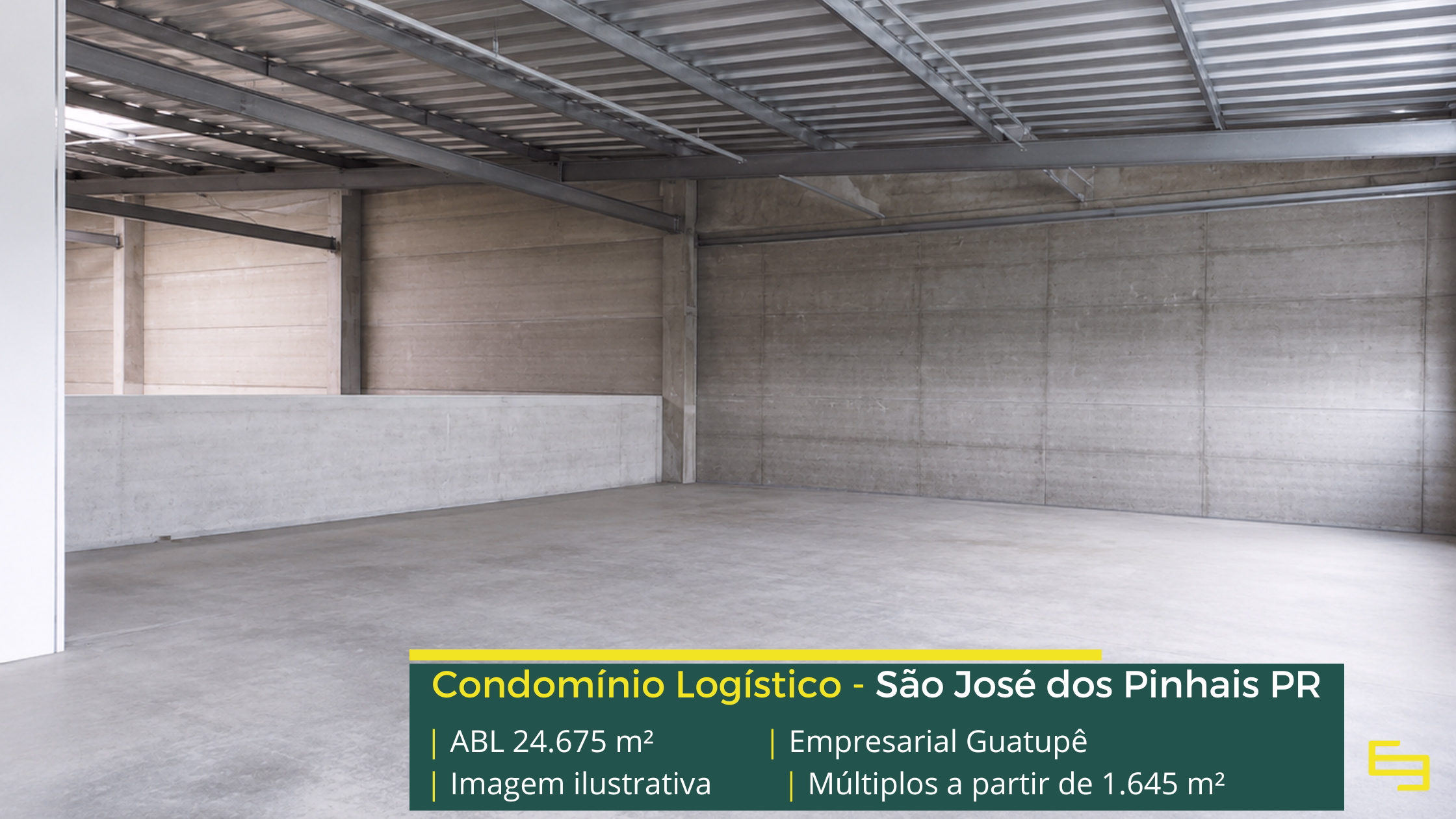 Locação de galpões em São José dos Pinhais Locação de galpões em São José dos Pinhais com módulos modernos, infraestrutura completa e localização privilegiada para sua operação.