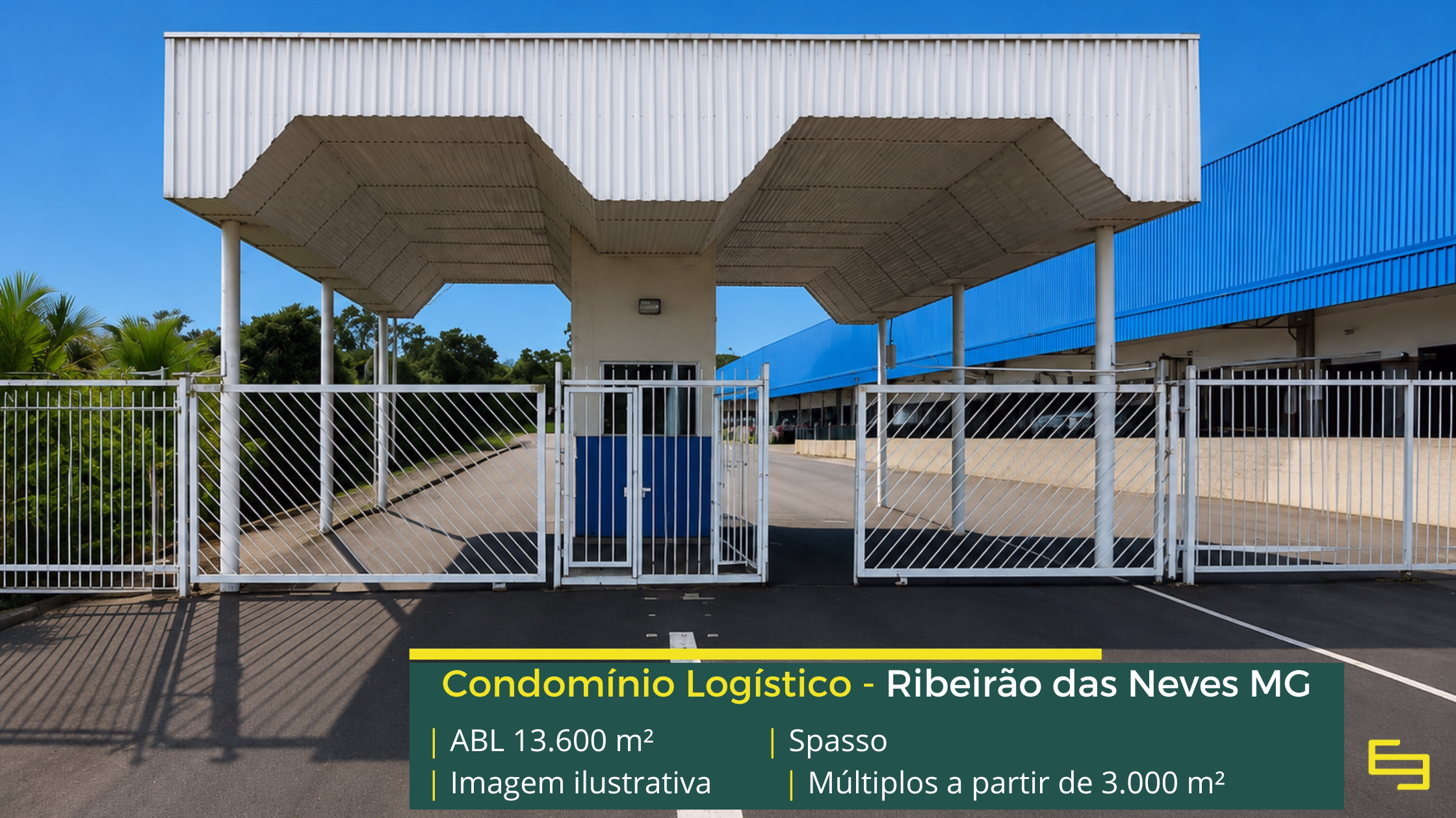 Galpão para alugar em Ribeirão das Neves Galpão para alugar em Ribeirão das Neves com infraestrutura excelente e conectividade para atender operações logísticas de todos os portes.