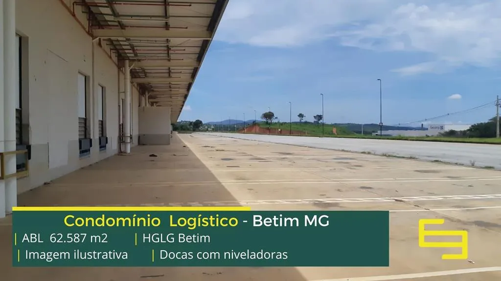 Aluguel de galpão em Betim - HGLG Betim