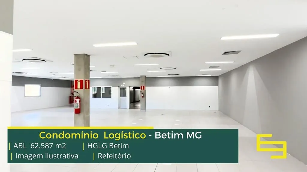 Aluguel de galpão em Betim - HGLG Betim