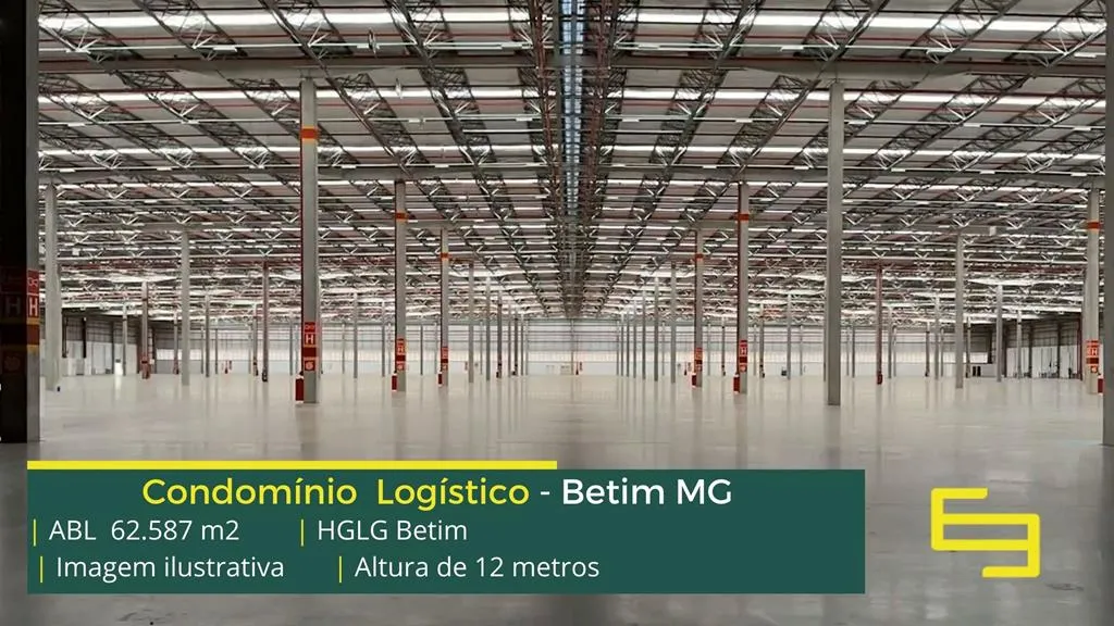 Aluguel de galpão em Betim - HGLG Betim