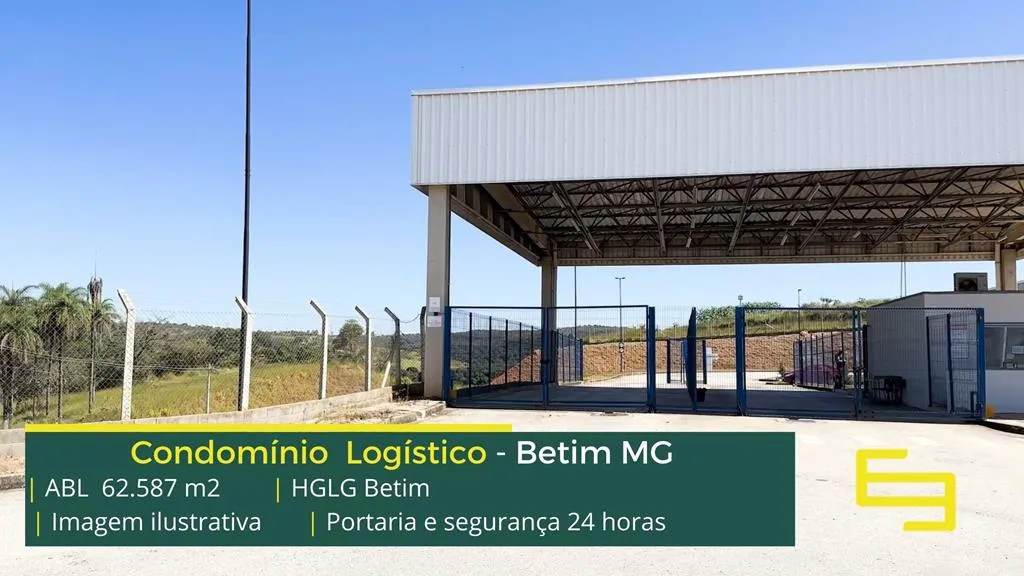 HGLG - BETIM - Comércio e indústria - Parque Industrial de Betim, Betim  1250576468