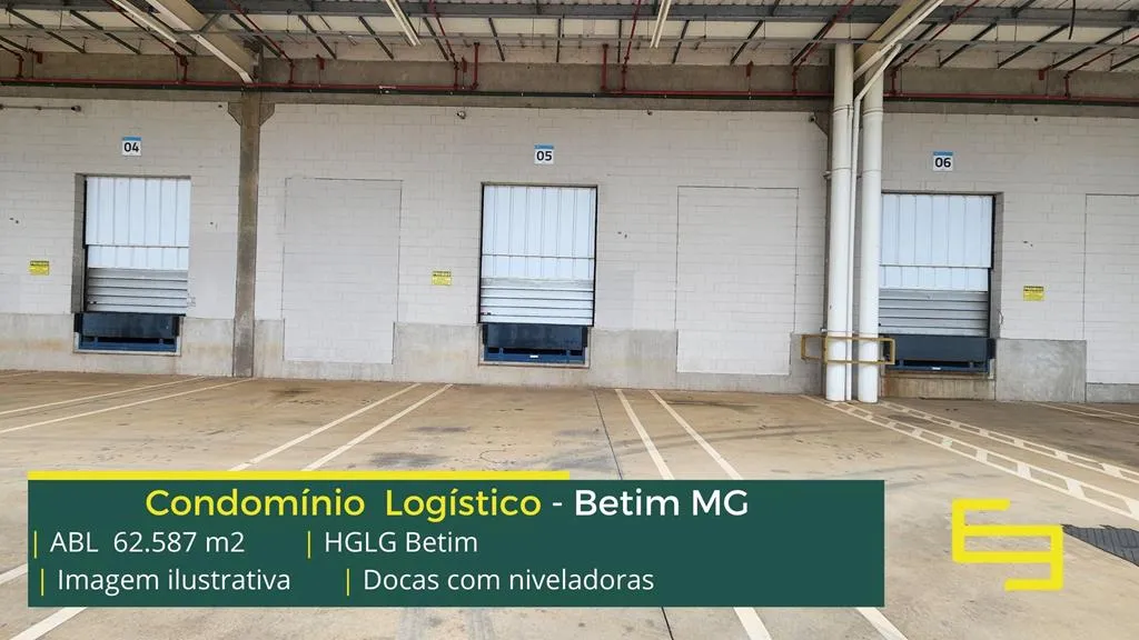 HGLG - BETIM - Comércio e indústria - Parque Industrial de Betim, Betim  1250576468