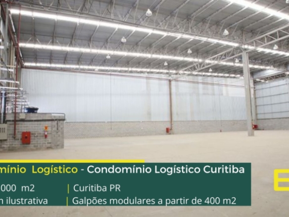 Aluguel Galpões Curitiba PR - Condomínio Logístico Curitiba. Galpão/Armazéns/Depósitos e centros de distribuição para alugar em Curitiba PR