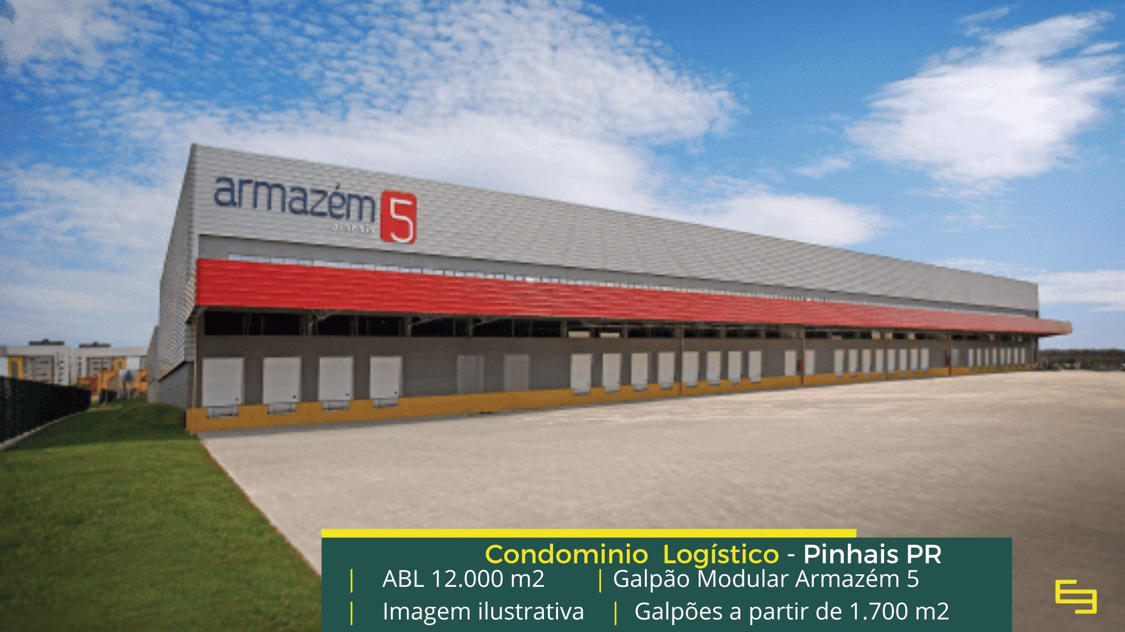 Galpão Logístico em Pinhais PR - Centro Logístico Armazém 5. Galpões/Armazéns/Centros de Distribuição/ Pavilhões para alugar em Pinhais PR