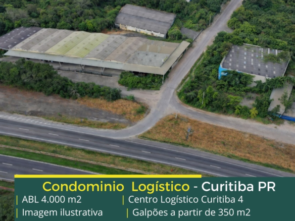 Galpões em Curitiba - Centro logístico Curitiba 4. Galpão/Armazém/Barracões para alugar em Curitiba, Pinhais e Araucária PR