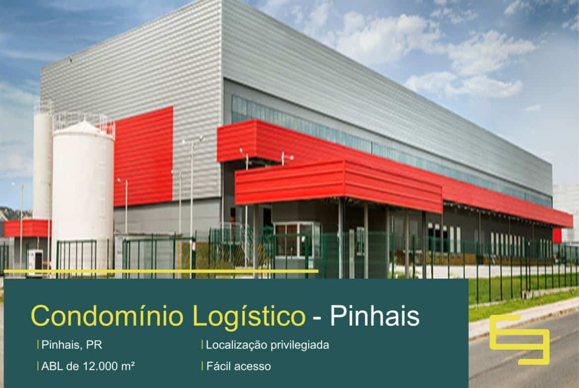 Galpão Logístico em Pinhais PR - Centro Logístico Armazém 5. Galpões/Armazéns/Centros de Distribuição/ Pavilhões para alugar em Pinhais.