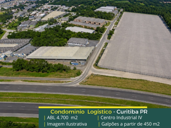 Galpões em Curitiba - Centro logístico Curitiba 4. Galpão/Armazém/Barracões para alugar em Curitiba, Pinhais e Araucária PR
