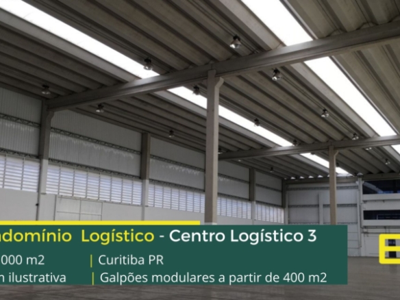 Galpão Para Alugar em Curitiba - Centro logístico Curitiba 3. Galpões/armazéns/Barracões para locação em São José dos Pinhais e Curitiba
