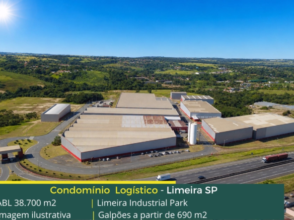 Aluguel de galpão em Limeira - Limeira Industrial Park. Aluguel de Galpões / Armazéns / Pavilhões para alugar em Limeira com docas e patio