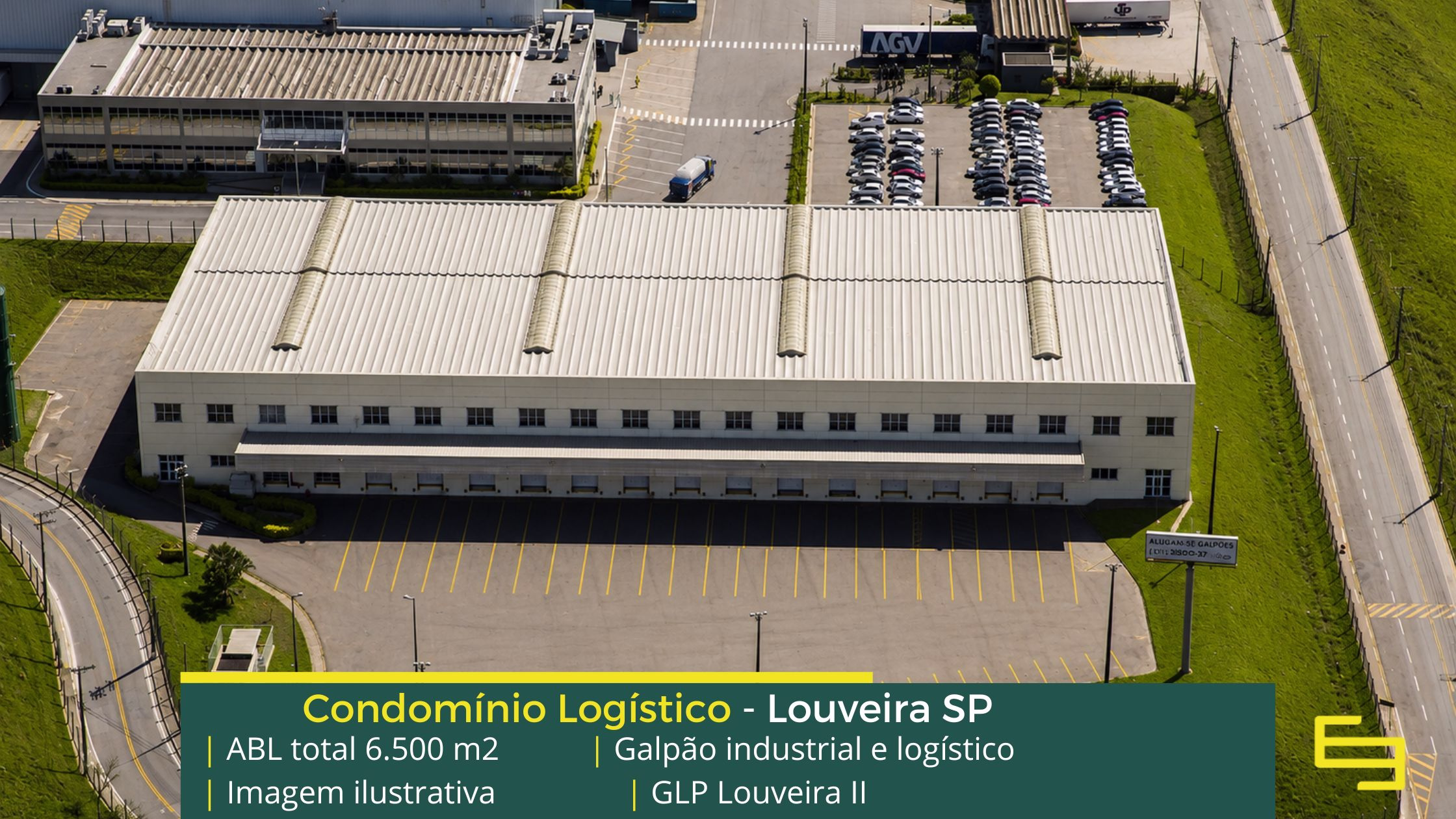 Galpão para alugar em Louveira sp (1) Aluguel de galpão em Louveira - GLP Louveira II. Galpões/Armazéns/Centros de Distribuição para alugar em Louveira SP com docas e pátio