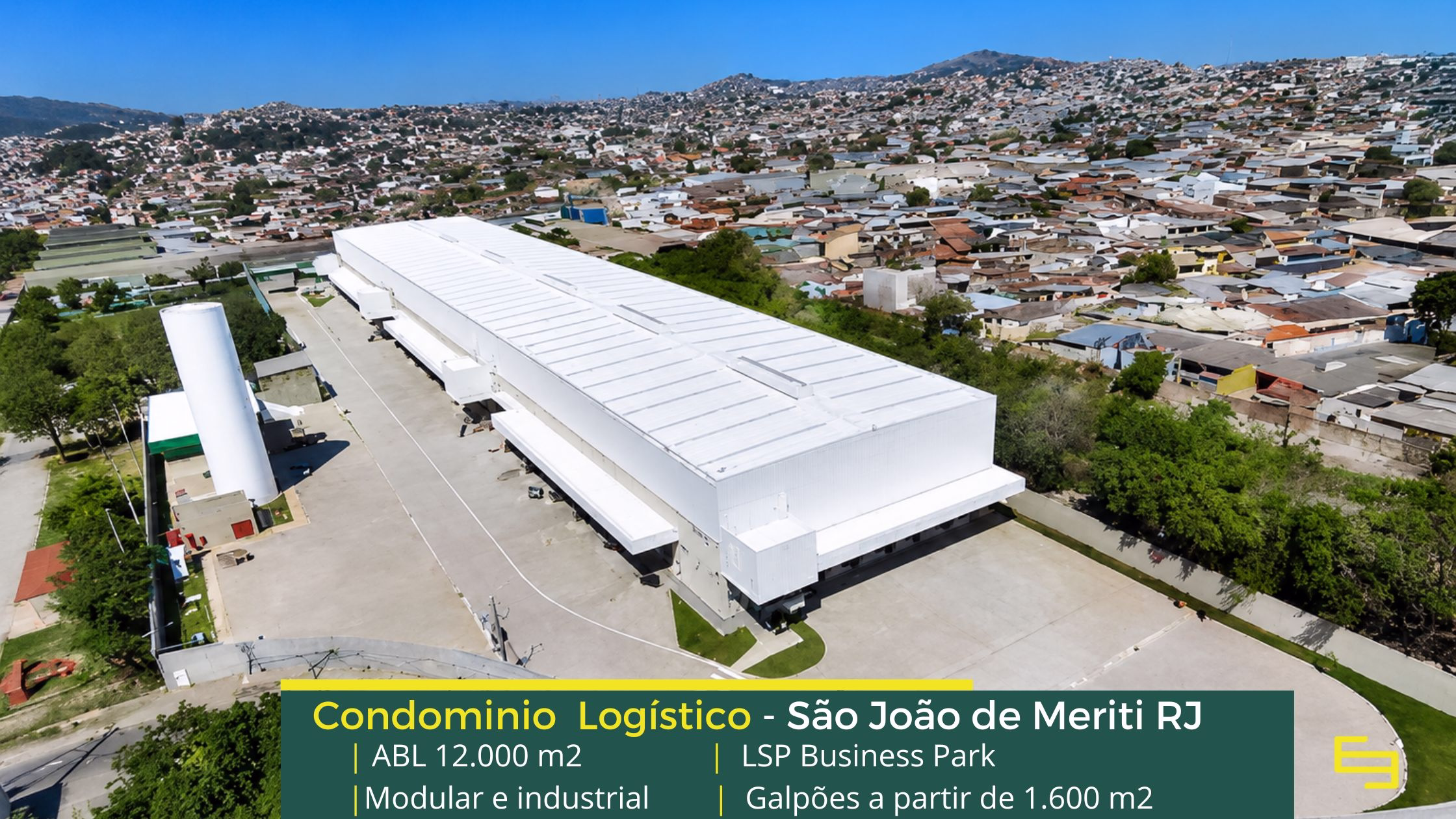 Galpão para alugar em São João de Meriti RJ (1) Aluguel de Galpão em São João do Meriti – LSP Business Park. Galpões para alugar com docas, altura de 12 metros, portaria e segurança 24 hs